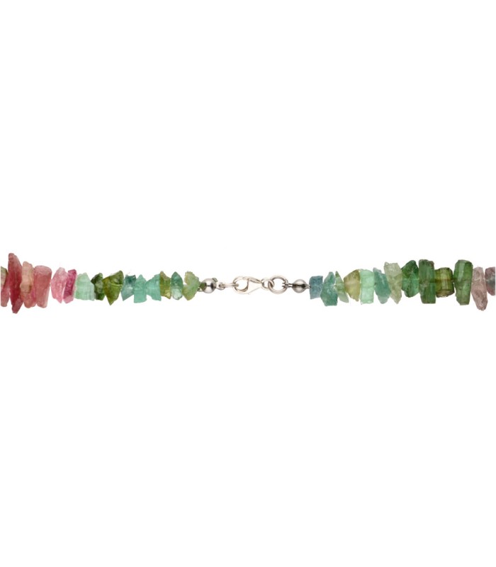 Collar of Tourmalines in 925 Sterling Silver (A87)