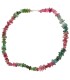 Collana di Tormaline in Argento Sterling 925 (A88)