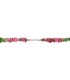 Collana di Tormaline in Argento Sterling 925 (A89)
