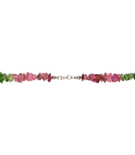 Collana di Tormaline in Argento Sterling 925 (A89)