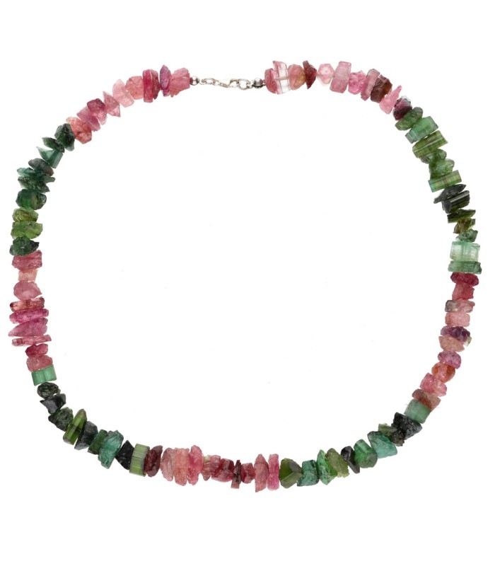 Collana di Tormaline in Plata de Ley 925 (A90)
