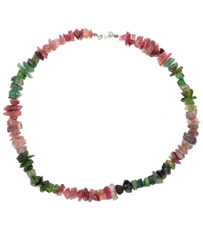 Collana di Tormaline in Plata de Ley 925 (A91)