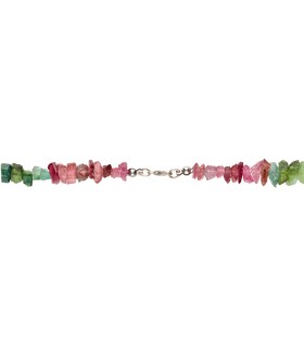 Collana di Tormaline in Argento Sterling 925 (A93)