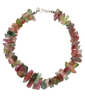 Pulsera di Tormaline in Argento Sterling 925 (A94)