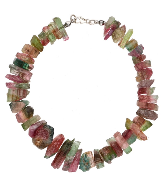 Pulsera of Tourmalines in 925 Sterling Silver (A94)