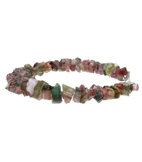 Pulsera de Turmalinas em Prata de Lei 925 (A94)