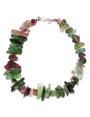 Pulsera de Turmalinas em Plata de Ley...