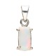Colgante di Opale in Argento Sterling 925 (B3)
