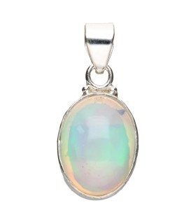 Colgante d'Opale en Argent Sterling 925 (B19)