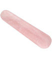 Masajeador Doble de Cuarzo Rosa