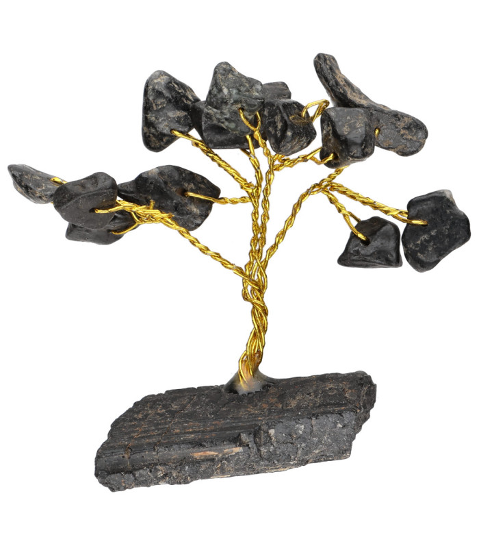 Pack de 12 Mini Árboles con Base de Mineral