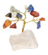 Pack de 12 Mini Árboles con Base de Mineral