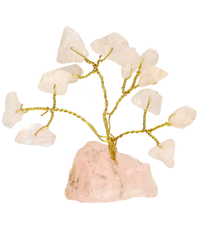 Pack de 12 Mini Árboles con Base de Mineral