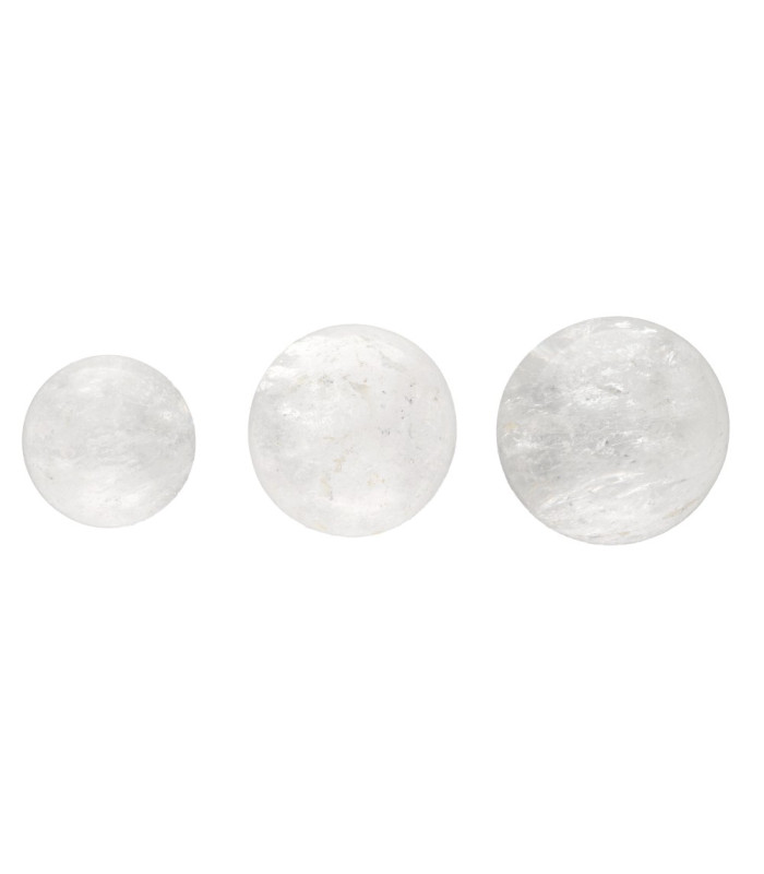 White Quartz Spheres : Vives de la Cortada