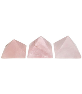 Rose Quartz Pyramids