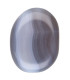 Agate roulée plate