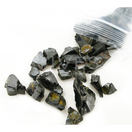 Saco de chips de shungite cristalizada 20gr.