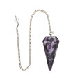 Pêndulo Facetado de Mica Lepidolite (FAC5)