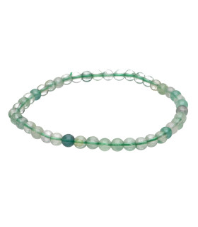 Pulsera de Fluorita Verde 4mm