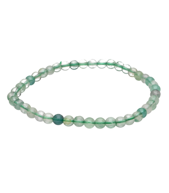 Pulsera de Fluorita Verde 4mm