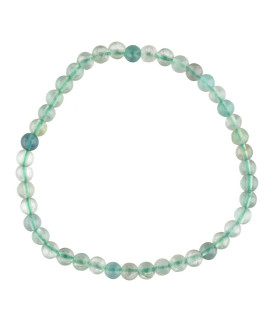 Pulsera de Fluorita Verde 4mm