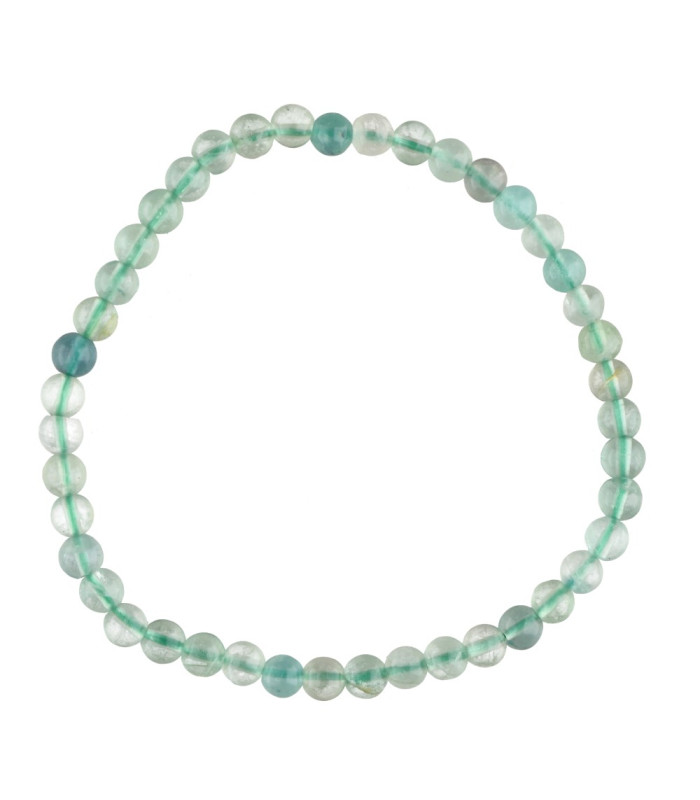 Green Fluorite Bracelet 4mm