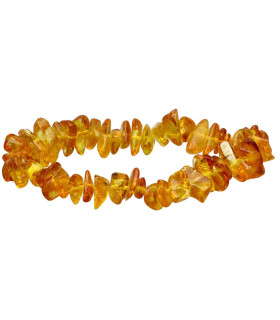 Bracelet d'ambre foncé