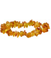 Pulseira com chip de âmbar escuro
