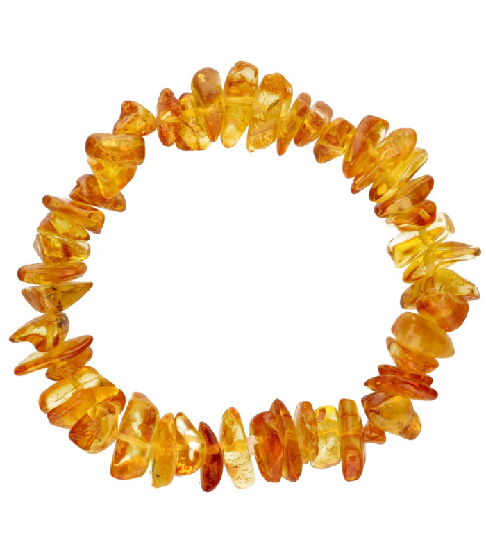 Bracelet d'ambre foncé