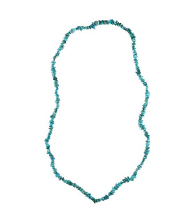 Collana con Chip di Turchese Naturale