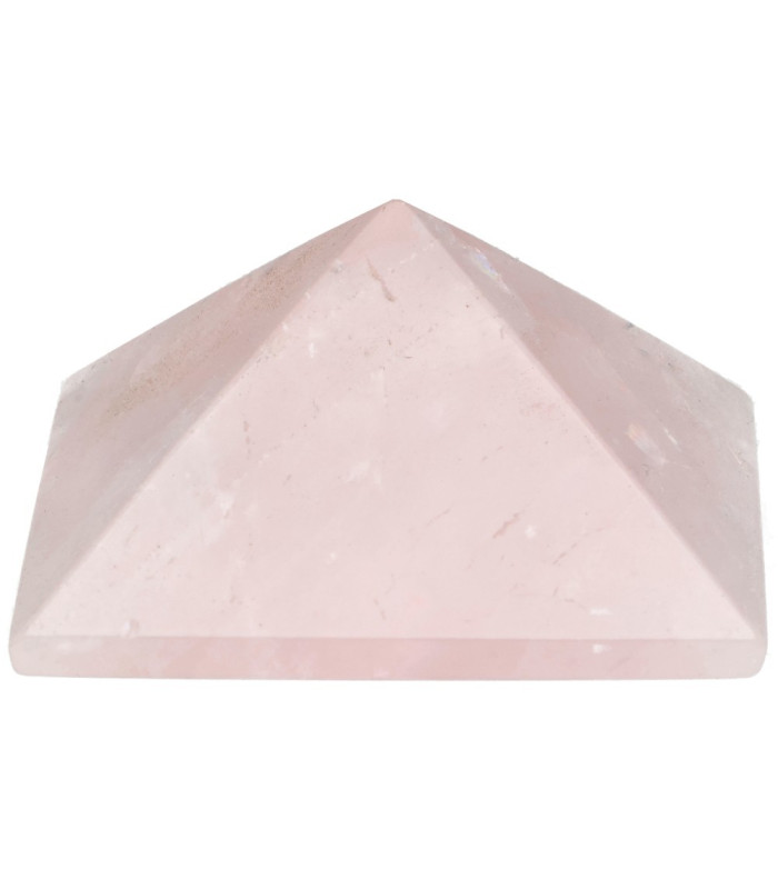 Piramide di Quarzo Rosa di 4x4cm