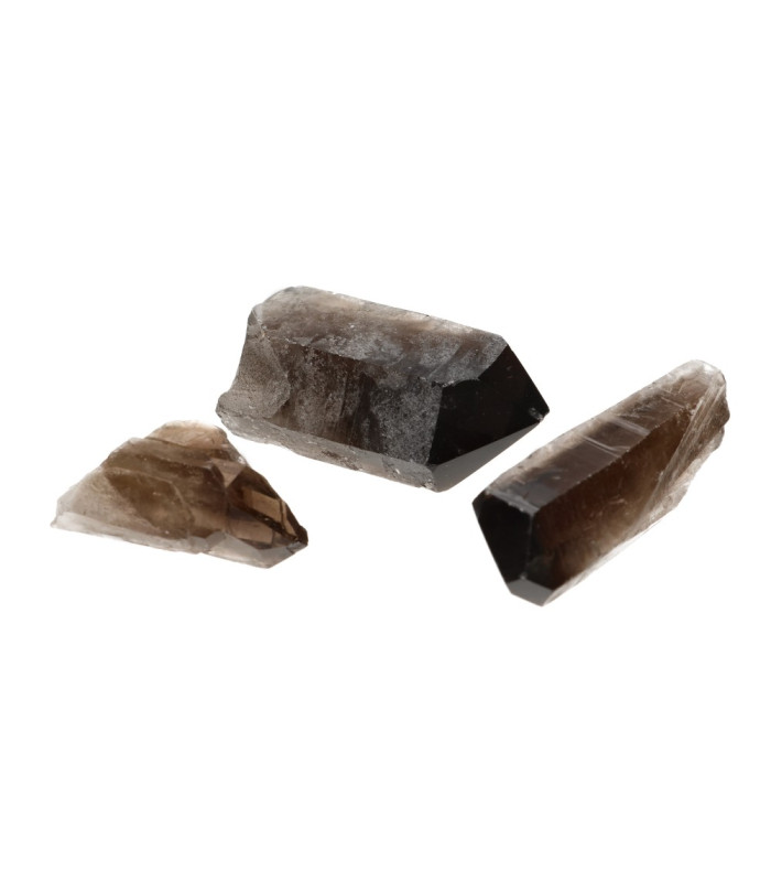 Rough Smoky Quartz Points
