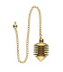 Telluric Pendulum 4 Pilhas de Bronze (PEND85)