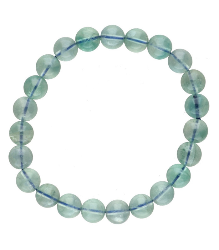 Pulseira de Fluorite Azul 8mm