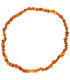 Necklace Dark Amber Chip Necklace 45cm | Vives de la Cortada