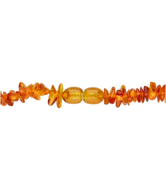 Collana Chip di Ambra Scura di 45cm | Vives de la Cortada