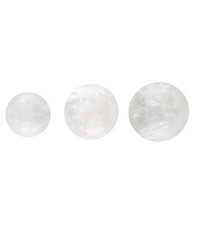 Esfera piccola di Quarzo Bianco 2cm