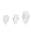 Pointe de flèche en quartz