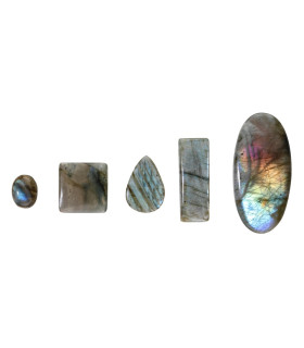 Cabochon di Labradorite (Pacco 20gr)