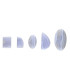 Cabochon di Calcedonio Blu (Pacco 25gr)