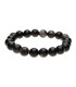 Pulsera de Obsidiana Plateada 8mm