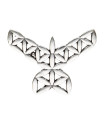 Pendentif plaqué argent -C42-