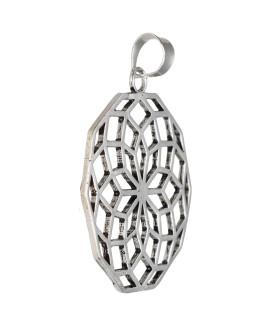 Pendentif plaqué argent -C43-
