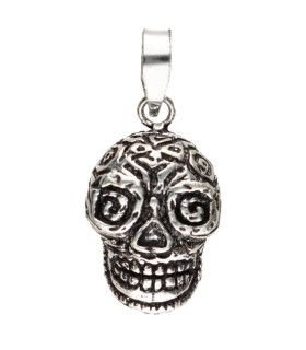 Pendentif plaqué argent -C45-