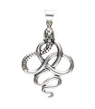 Silver Plated Pendant -C46-