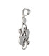 Pendentif plaqué argent -C51-