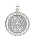 Pendente com banho de prata -C57-