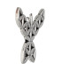 Pendentif plaqué argent -C62-