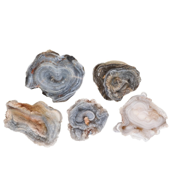 Rough crystallized chalcedony 20-29gr : Vives de la Cortada
