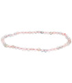 Bracciale a Faccette di Acquamarina e Morganite 3mm